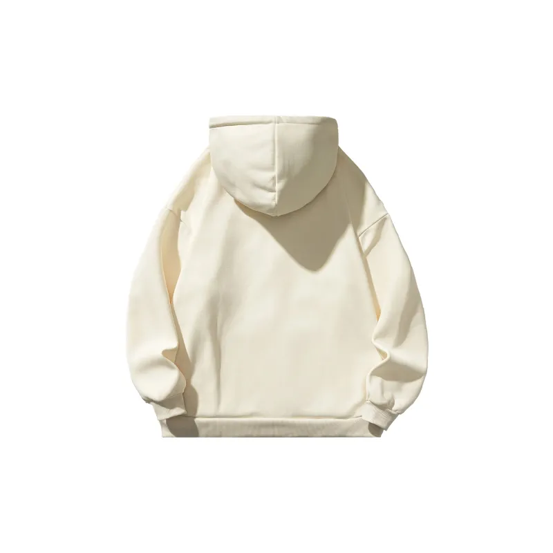 ZMOH Plain Net Series Cardigan Sweatshirt Unisex Couple's-18