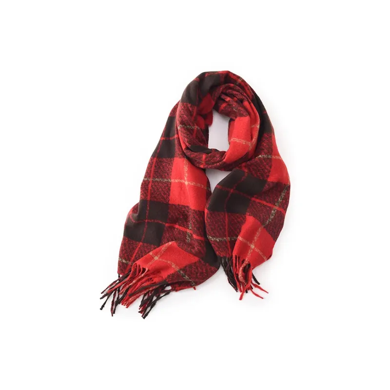 Lanza Knit Scarves Unisex-2