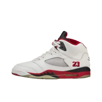 JORDAN 5 Retro Fire Red Black Tongue 2025