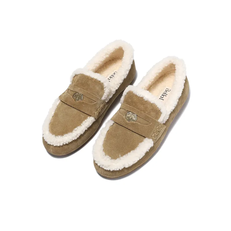 BELLALILY Loafers Women's Caramel, Khaki-8
