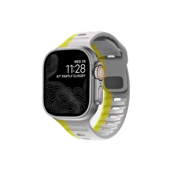 IKYOU Apple Compatibility Watch Band Silicone Material