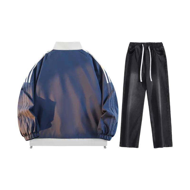 A.X.S.K Casual Sportswear Unisex Black-11