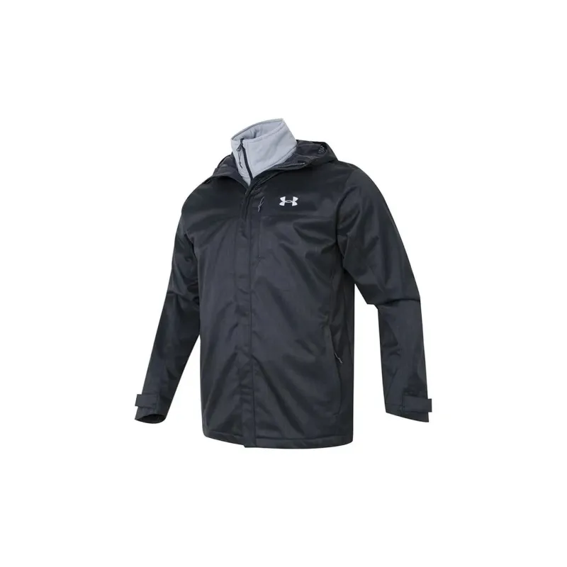 Under Armour Jackets Coats Men's Black Comes With Necklace-1