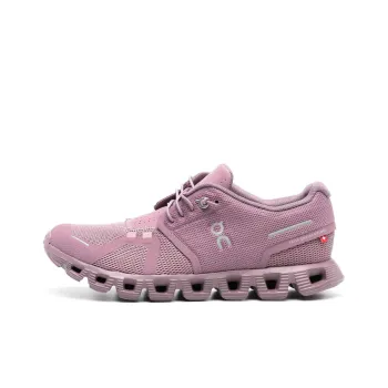 On Cloud 5 Anti Slip Wear Resistant Low Top Casual Running Shoes Women's Light Purple