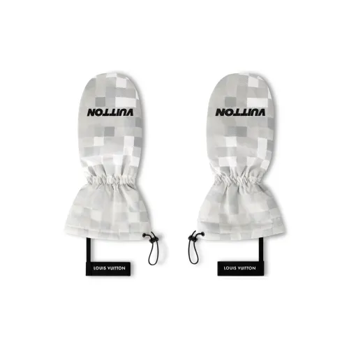 LOUIS VUITTON Damoflage Mittens