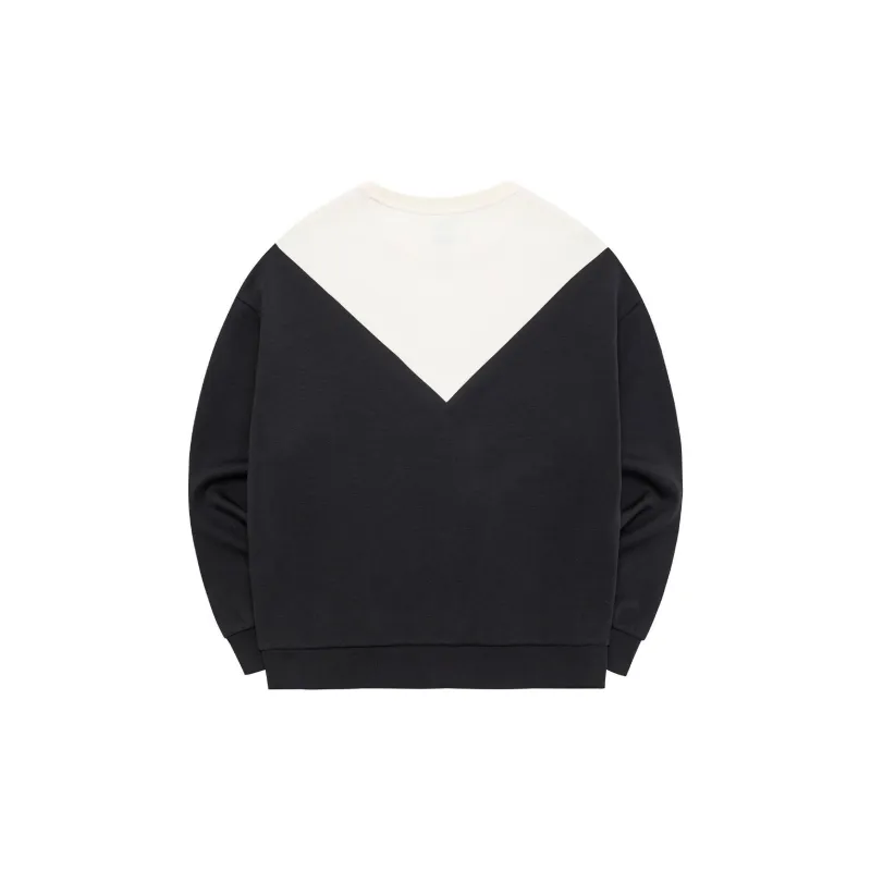 Erke Tennis Series Sweatshirt Women's Jet Black-1
