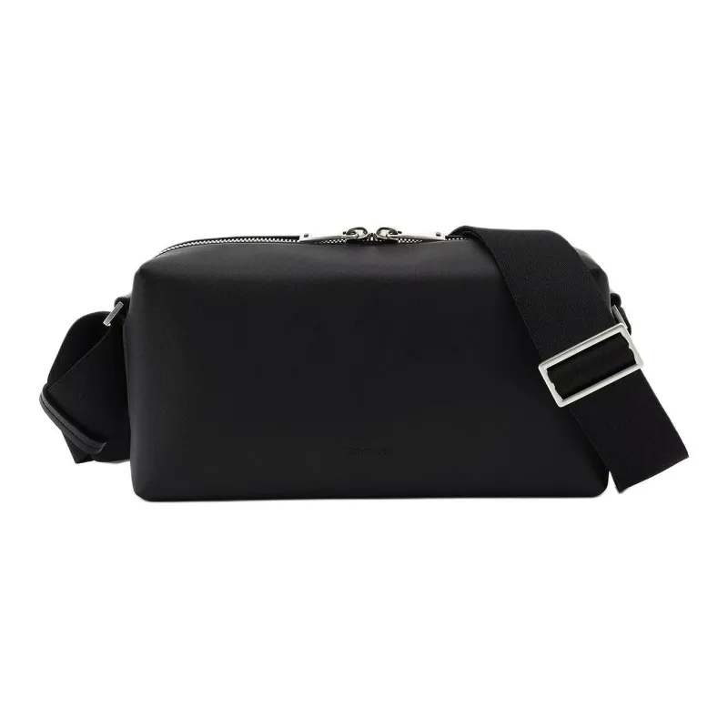 CALVIN KLEIN Synthetic Material Crossbody Bag Men's Space Black-1
