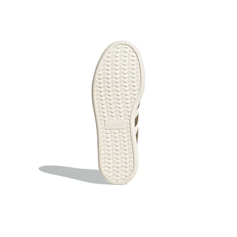 Adidas Anti-Slip Wear-Resistant Low-Top Skateboard Shoes Unisex White-4