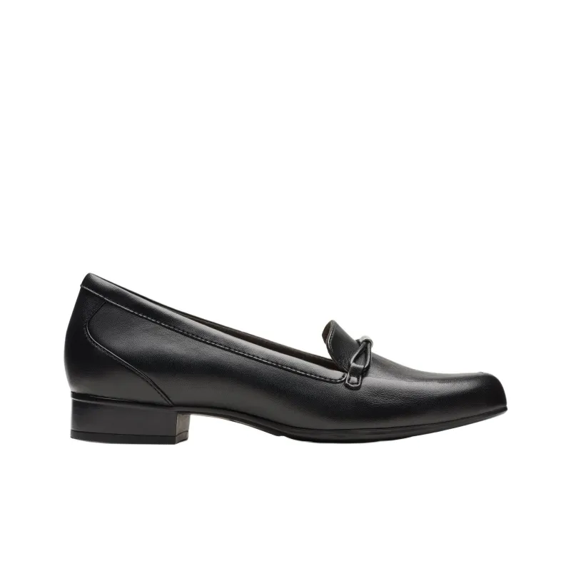 Clarks Juliet Shine Loafers 2.5cm Women's Black-1
