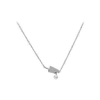 BABYBEI Shell Pearl Necklaces Women's