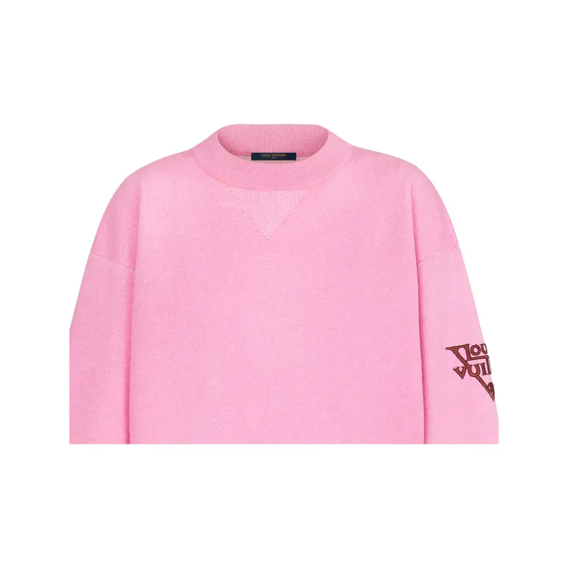 LOUIS VUITTON FW21 Sweatshirt Women's Pink-1