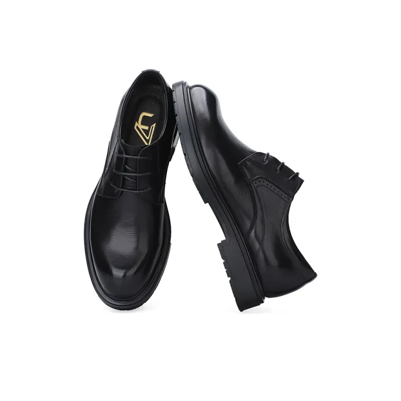 U7 Derby Shoes Dress Shoes Men's Black-1