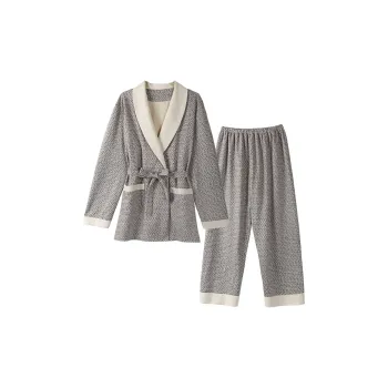 IIZZINI Pajama Set Men's Gray Texture