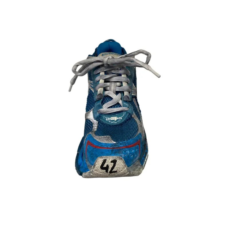 Balenciaga Runner Marathon Low-Top Casual Shoes Men's Blue-1