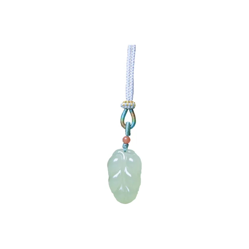 Ingenuity Hetian Jade Necklaces Pale Greenish White Jade Unisex-0