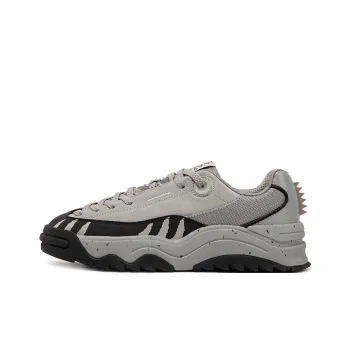 361° Dinosaur Anti Slip Wear Resistant Low Top Casual Shoes Men's Gray Black