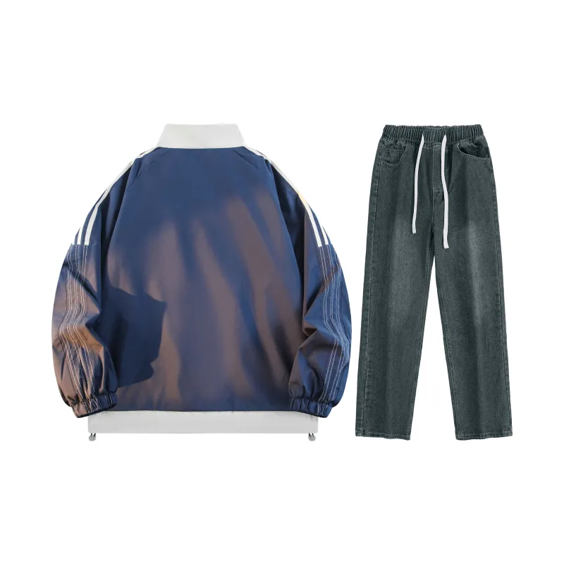 A.X.S.K Casual Sportswear Unisex Black-49