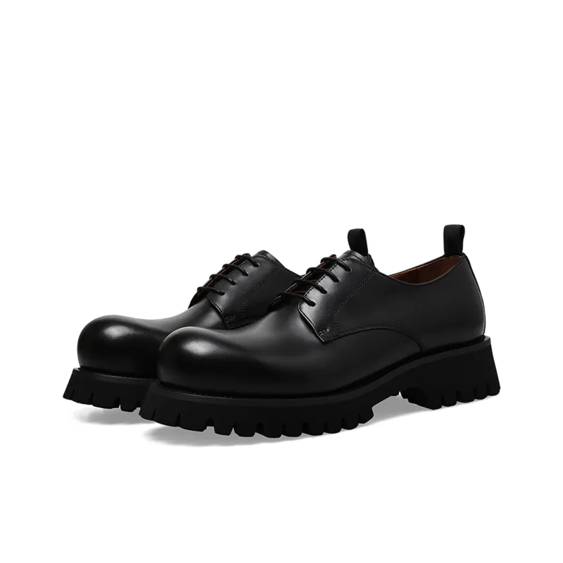 ELLE HOMME Derby Shoes Men's Black-1