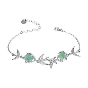 LUCKY ZHY S925 Silver Bracelets Women's