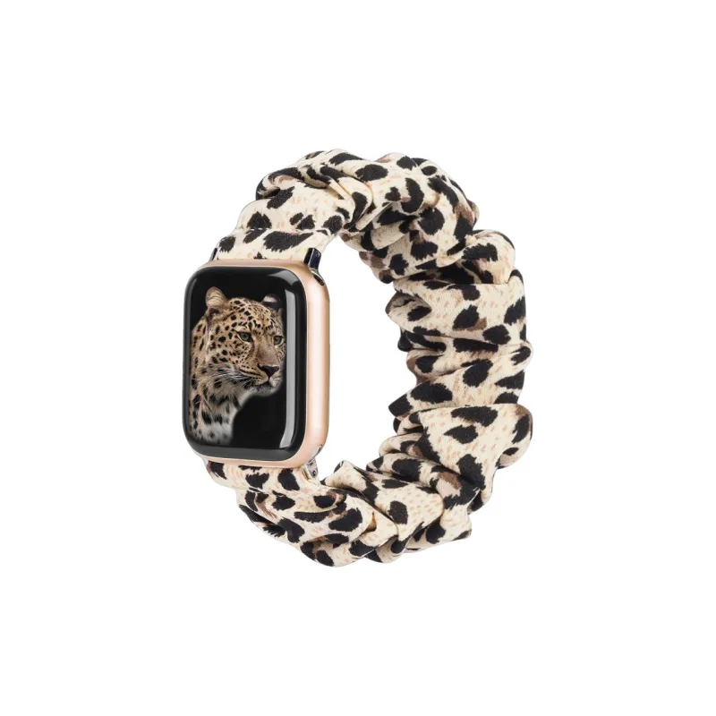 AOMN Apple Compatibility Watch Band Scrunchy Hair Tie Material-0