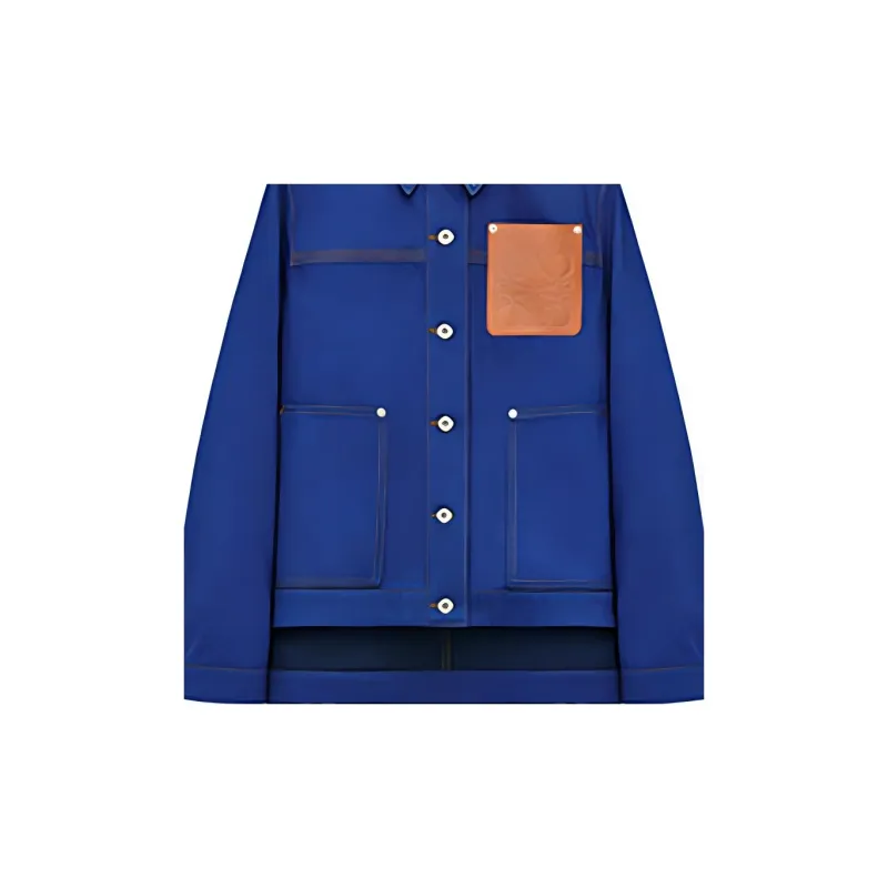 LOEWE Workwear Jacket 'Bright Blue'-5