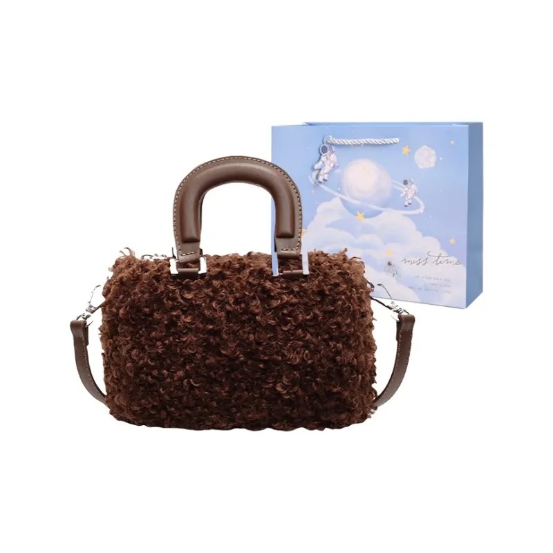 Duoluplo Doron Paul Plush Handbag Regular Women's Multicolor-11