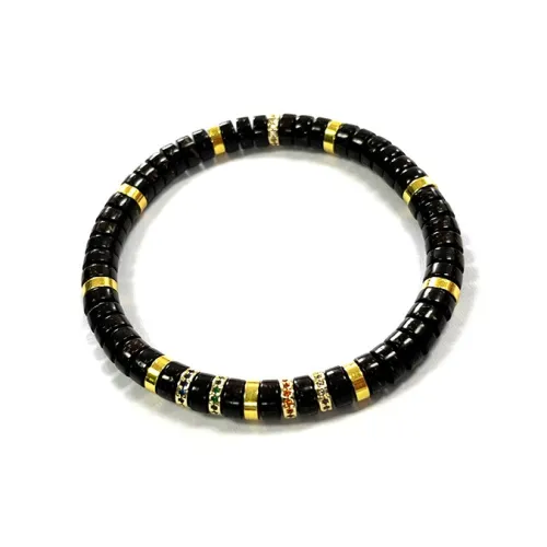 The Years Are Quiet Coconut Shell Beads Bracelets Unisex