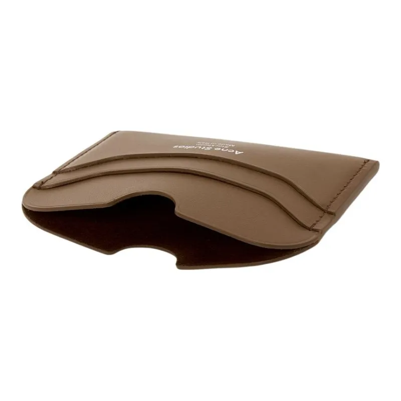 Acne Studios Calfskin Wallet Regular Unisex Camel-3