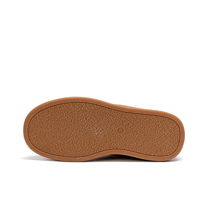 EXULL Q Non slip Wear resistant Shock Absorption Low Top Skateboard Shoes Women's Wheat-5