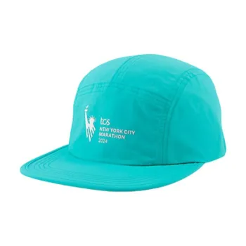 New Balance Recycled Nylon Baseball Caps Unisex Emerald Green