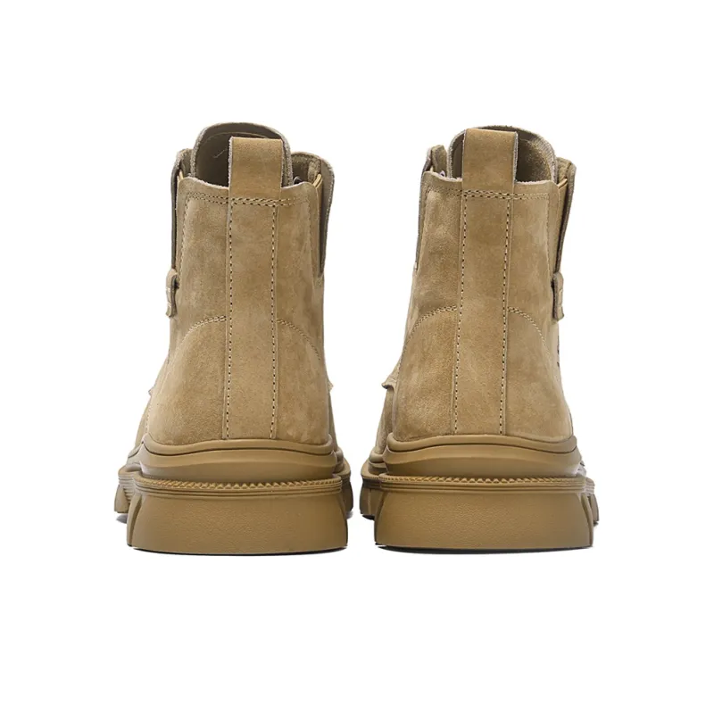 Jeep Short Martin Boot Ankle Length Men's Camel-4