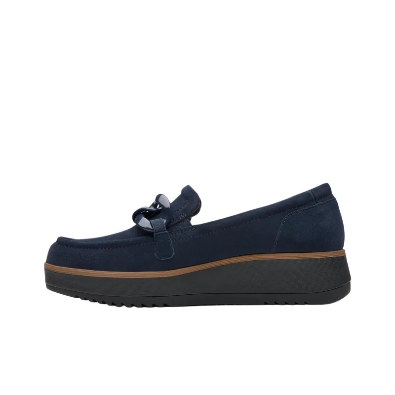 Clarks Zylah May Loafers Women's Marine Blue-0