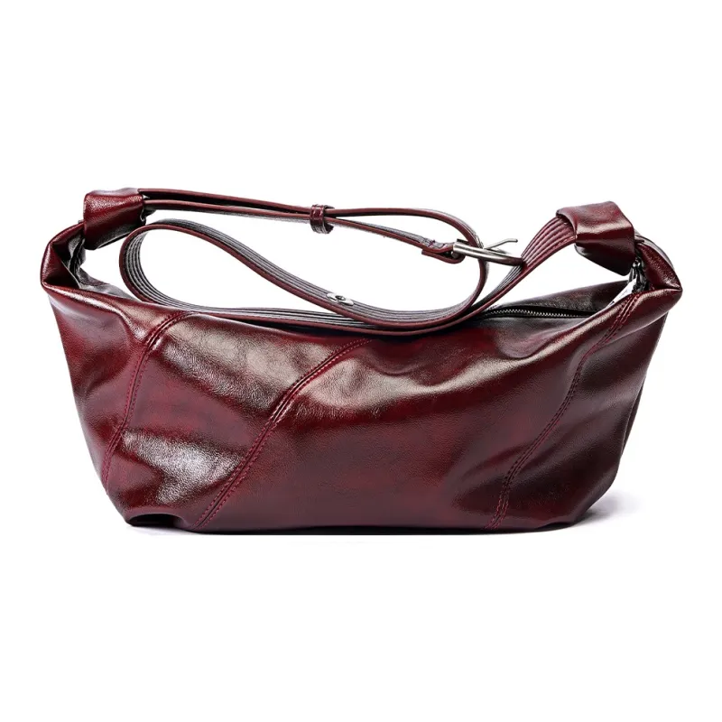 Dubaolu Synthetic Leather Shoulder Bag Crossbody Bag Regular Women's Coffee/Cocoa Brown/Burgundy-19