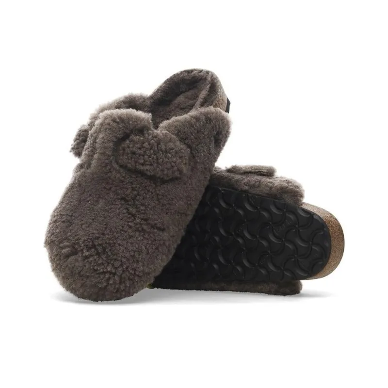 Birkenstock Boston Series EVA Slip Resistant Wrap toe Slippers Women's Brown Regular-5