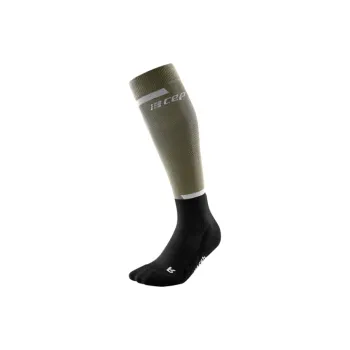 Cep The Run Compression Tall Socks 4.0 Knee-High Socks Men's 1 Pack Olive Green Black
