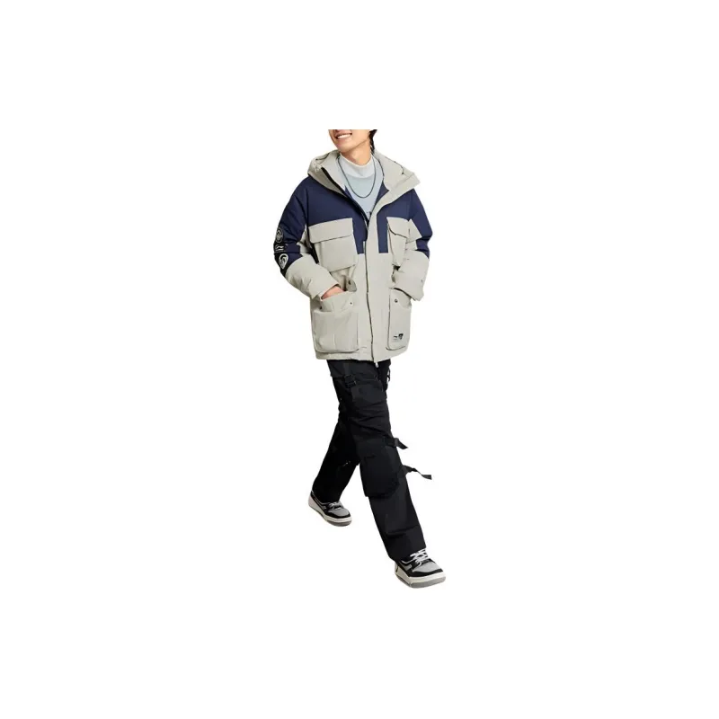 LiNing Sports Trend Series Down Jacket Men's Multicolor-2