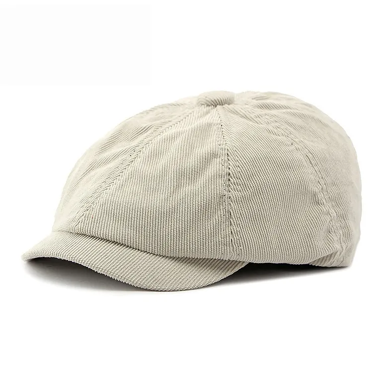 CARDANRO Corduroy Berets Unisex-7