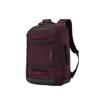 SAMSONITE Recycled Polyester Travel Bag, Laptop Bag, Backpack Men's Fuchsia