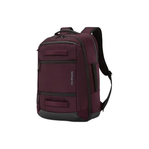 SAMSONITE Recycled Polyester Travel Bag, Laptop Bag, Backpack Men's Fuchsia