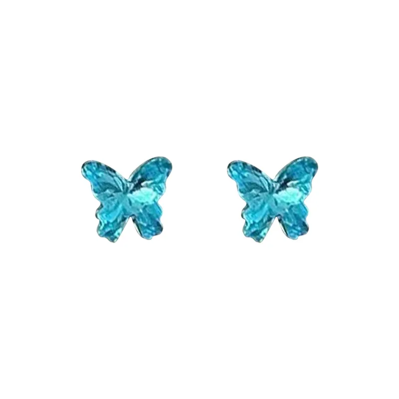 Welcome To The Treasure Alloy Zircon Stud Earrings Unisex-10