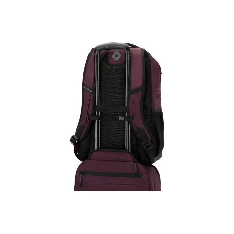 SAMSONITE Recycled Polyester Travel Bag, Laptop Bag, Backpack Men's Fuchsia-2