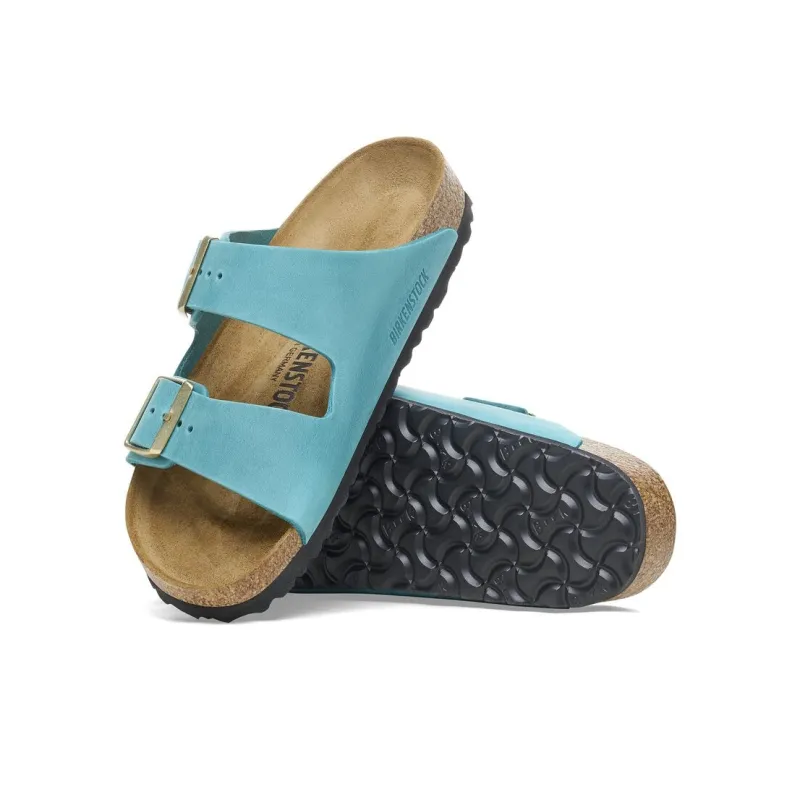 Birkenstock Arizona Series EVA Slip-Resistant Slide Slippers Women's Bay Blue Regular-4