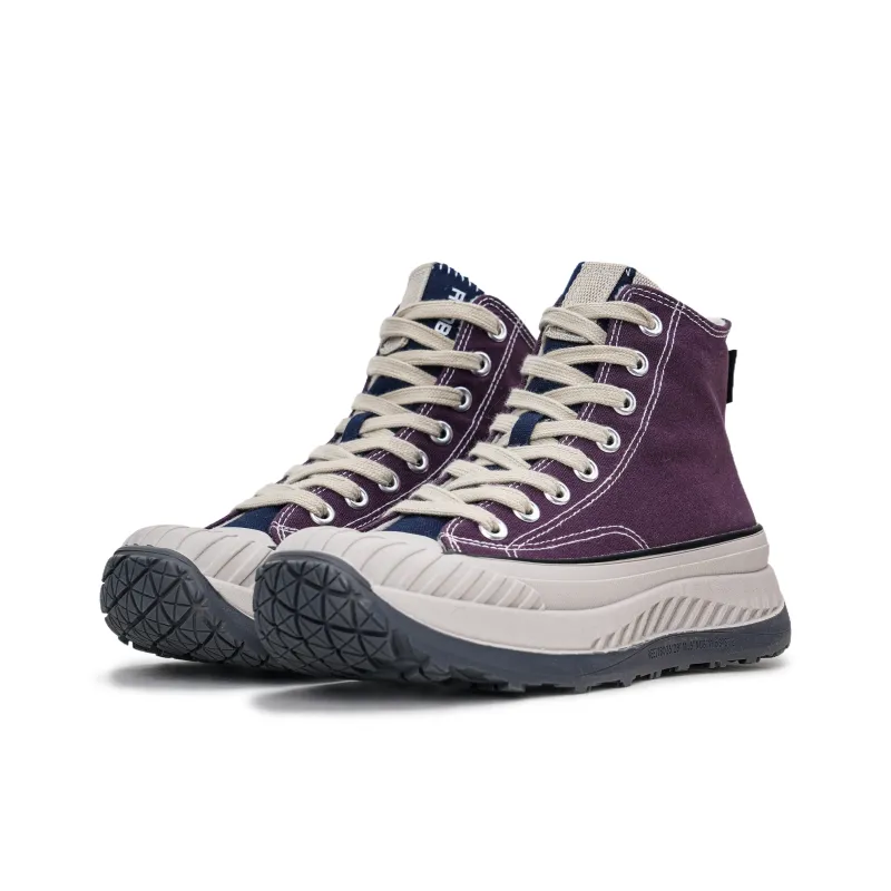 Humanism 1986 Slip Resistant, Abrasion Resistant, Thermal, Height Increasing, Cushioning Mid Top Canvas Shoes Women's-7