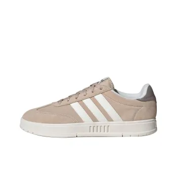 Adidas GRADAS Q4 Anti Slip Wear Resistant Low Top Skateboard Shoes Unisex Umber White Gray