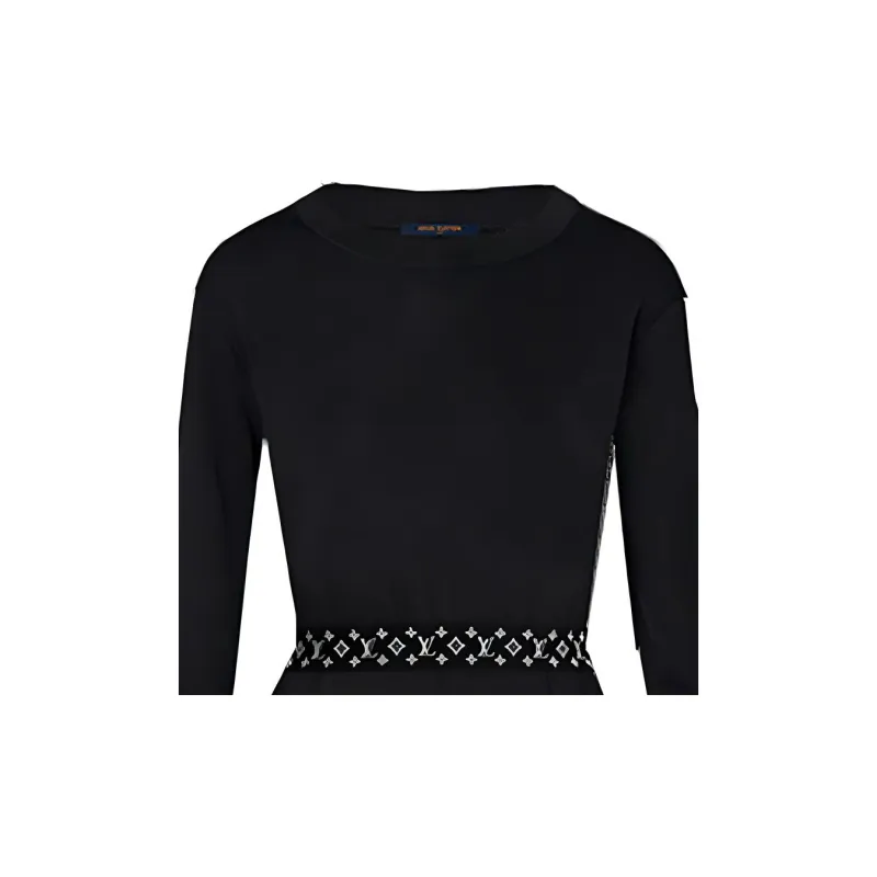 LOUIS VUITTON 10176 Dress Women's Black-3
