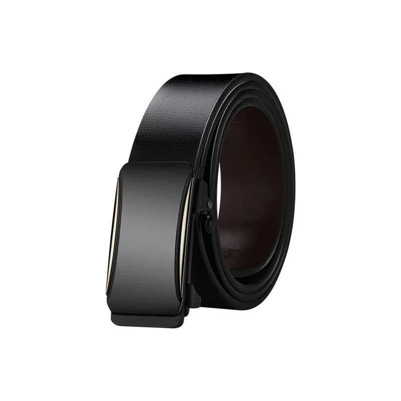 YUZHAOLIN Cow Split Leather Leather Belts Unisex 3.5CM-0