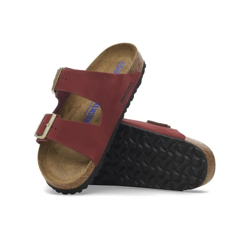 Birkenstock EVA Slip-Resistant Slide Slippers Women's Deep Red Regular-4
