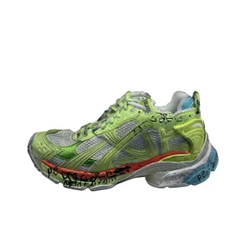 Balenciaga Runner Low Top Casual Shoes Men's Green