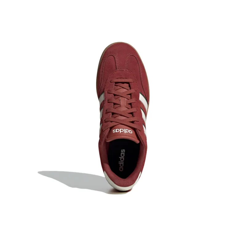 Adidas Anti Slip Wear Resistant Low Top Skateboard Shoes Men's Red-3