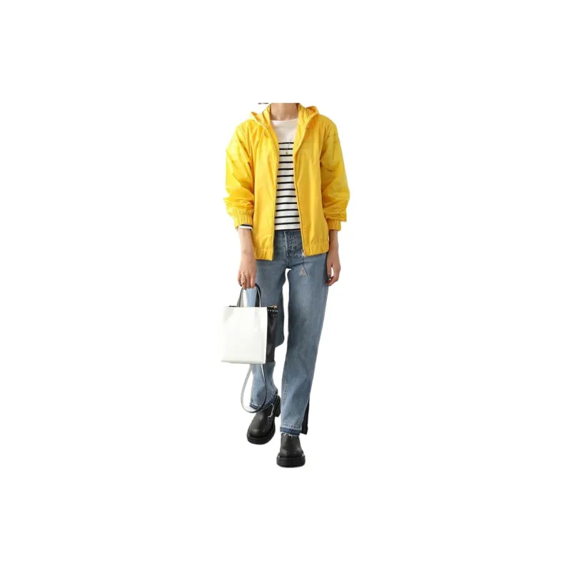 Moncler SS22 Jackets Coats Women's Yellow-2